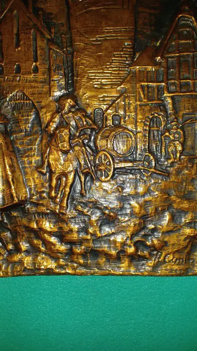 reliëf afbeelding (1) - Koper