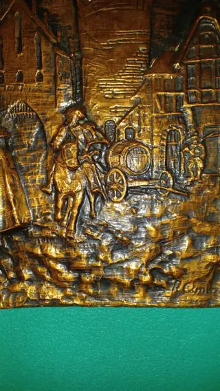 reliëf afbeelding (1) - Koper