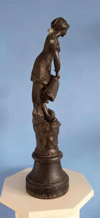 Spelter schouw beeld - Zinklegering