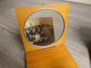 Le "Steremonographe" SGDG ansichtkaart fotoviewer (2) - Hout, Messing, Spiegelglas