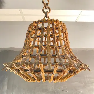 Nello Stile Bonacina - Kroonluchter - Bamboe