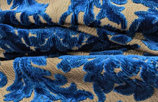 Rubelli Venezia Damast voor Club House hoog gewicht - 140 X 147 CM - Katoen, Zijde, Viscose - 21e eeuw