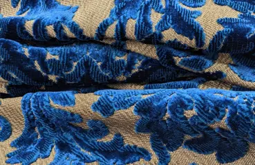 Rubelli Venezia Damast voor Club House hoog gewicht - 140 X 147 CM - Katoen, Zijde, Viscose - 21e eeuw