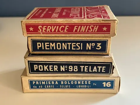 Modiano - Viassone - Arrco - speelkaarten (4) - canvas papier