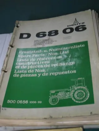 Manual Deutz D6806