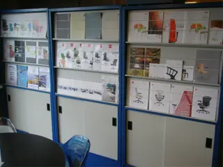 5x Folderkast H195cm.