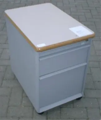 Verrijdb. ladenblok Gispen.4xv