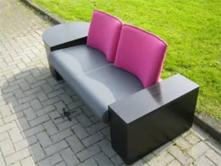 1x 2-zitsbank Artifort