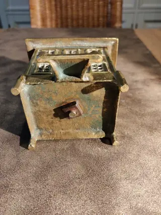 spaarpot (1) - Messing