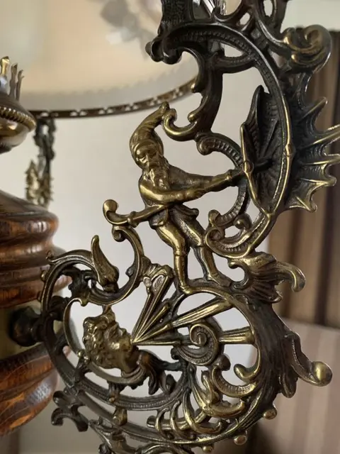 Hanglamp (1) - Legering, Porselein