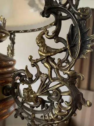 Hanglamp (1) - Legering, Porselein