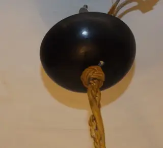 unbekannt - unbekannt - Plafondlamp (1) - Jugendstil - Glas (glas-in-lood)