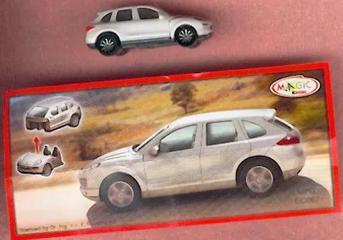 Porsche miniatuur MPG Kinder x 5