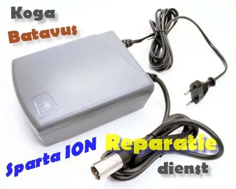 Lader oplader voor ION Sparta Batavus Koga fietsen