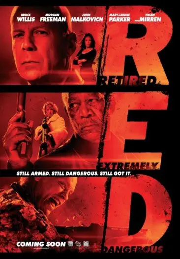 RED filmposter.