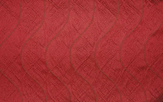 Moderne damastzijdestof - 600 x 140 cm - Katoen, Zijde - 21e eeuw