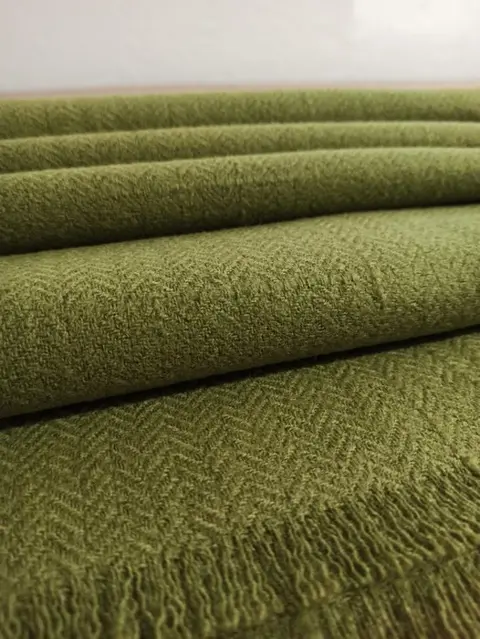 210 x 140 cm - Tweedstof van zuivere wol - Wol - 21e eeuw