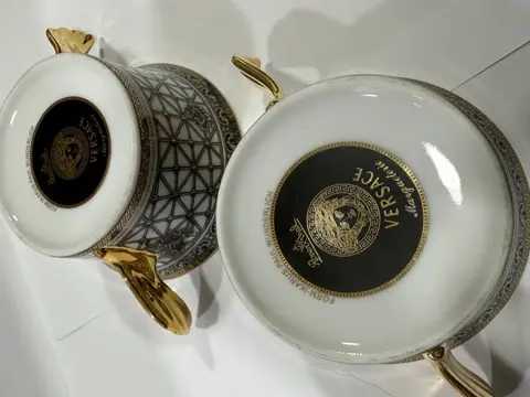 Gianni Versace - Rosenthal - Schaal/kom (2) - Porselein