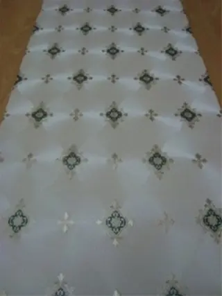 Creme groen goud engelse glim vinyl Opruiming behang