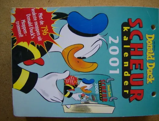 Donald duck scheurkalender 2001 adv6087