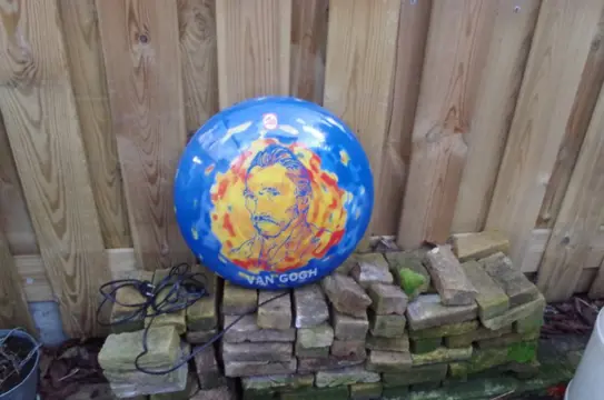 Van Gogh Illuminated Sign Advertising/Shop - Plastic