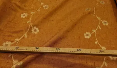 Prachtige zijdemix devorè - 645 x 300 cm - Zijde, PL - 21e eeuw