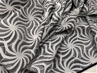 Jacquard snijverwerking garen geverfd hoog gewicht 610 x 180 !!!! cm - Katoen, Polyester - 21e eeuw