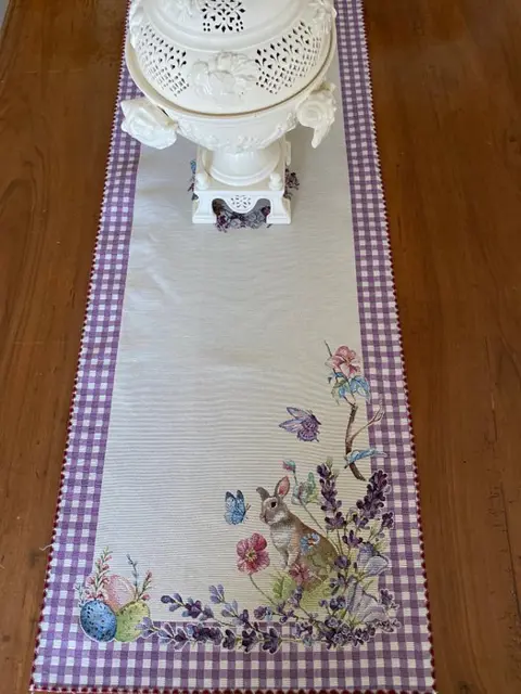 140 x 45 cm - Paasloper - Hars/polyester, Katoen - 21e eeuw