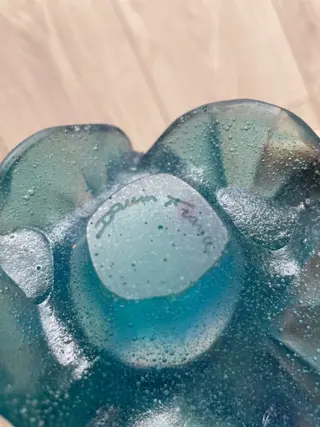 Daum - Kandelaar - Gesmolten glas
