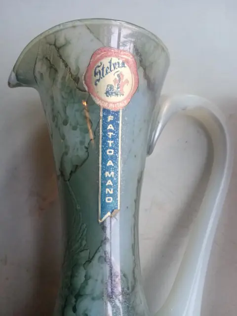 Stelvia - Solflores (2) - Opaline glas