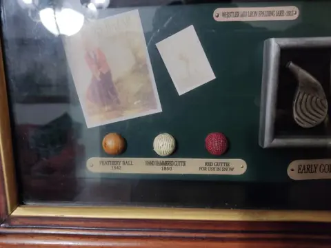 Foto / Diorama Golfclub - Hout