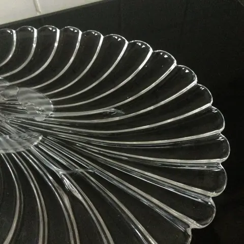 Walther Glas - Kreeftenschaal (L. 43 cm) - Glas