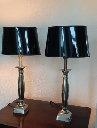 Light makers - Tafellamp (2) - Metaal Verchroomd (Zilverlook)