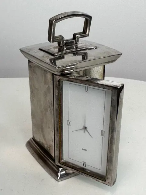 Klok - Chrome, verzilverd