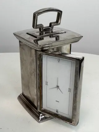 Klok - Chrome, verzilverd