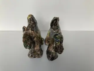 Vintage boekensteunen - Steengoed