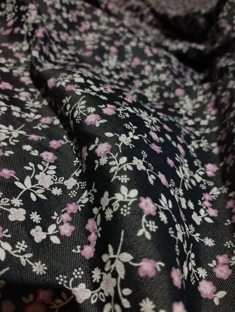 design gesneden Luxory katoen viscose - 600 x 140 cm - Katoen - Eind 20e eeuw