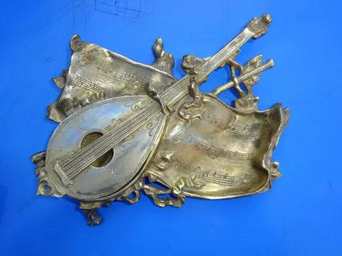 Gemengd lot (3) - Rococo stijl - Brons (verguld/verzilverd/gepatineerd/koud geschilderd), Koper, Messing