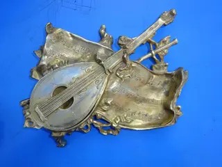 Gemengd lot (3) - Rococo stijl - Brons (verguld/verzilverd/gepatineerd/koud geschilderd), Koper, Messing