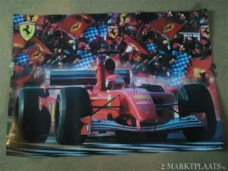 Michael Schumacher poster (Ferrari)