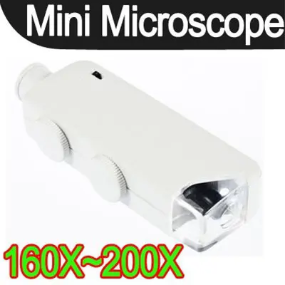 LED 160 X 200 microscoop microscoop ,goud,zilver, biologie