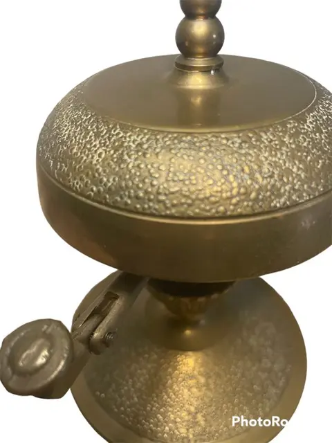 Antieke (Franse) hotelbel hotelbel (1) - Koper (1) - Koper