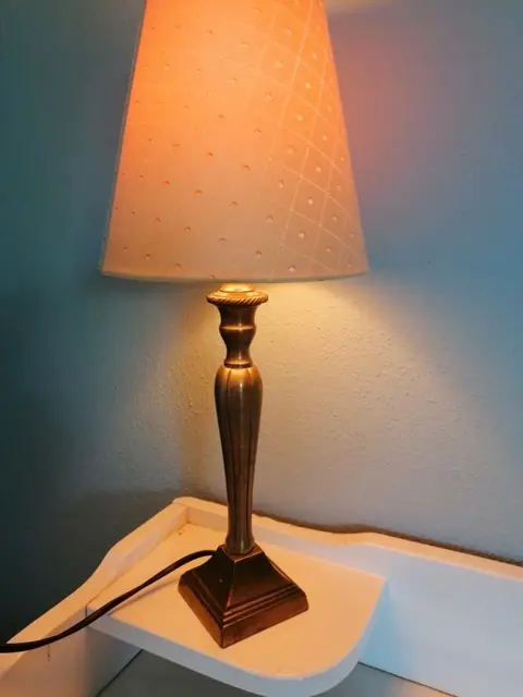 klassieke lamp - koper