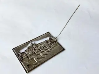 Zilveren Brochespeld - Autrichian - .800 zilver