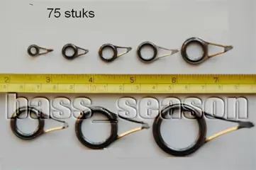 75 X DubbeleTitanium werphengel ogen **