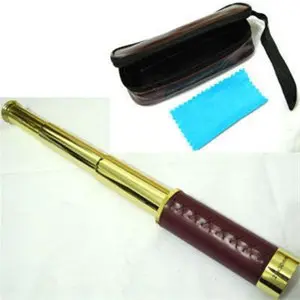 Telescoop , verrekijker Piraat 25x30 Van koper