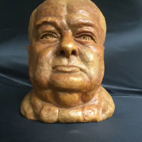 buste wax Winston Churchil - wax