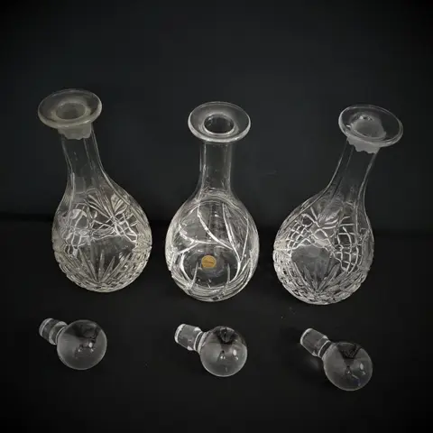 Luxe karaffen (3) - Kristal