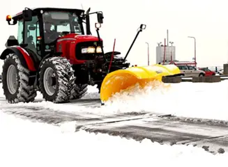 Gladheidsbestrijding? Griekspoor maakt uw terrein sneeuwvrij