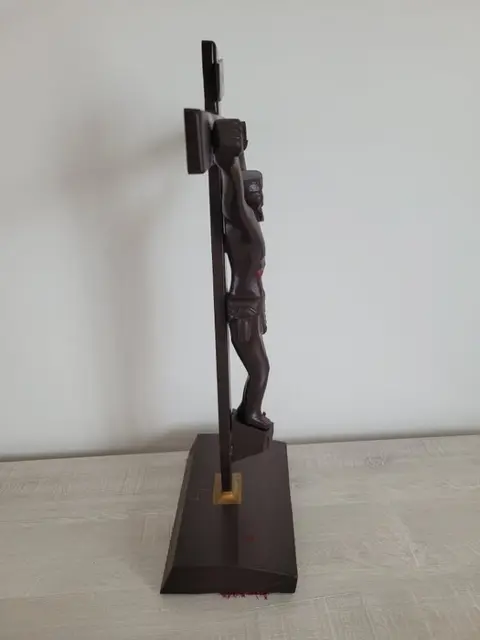 kruis op voetstuk (1) - leisteen